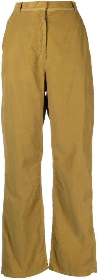Kristensen Du Nord High waist broek Groen
