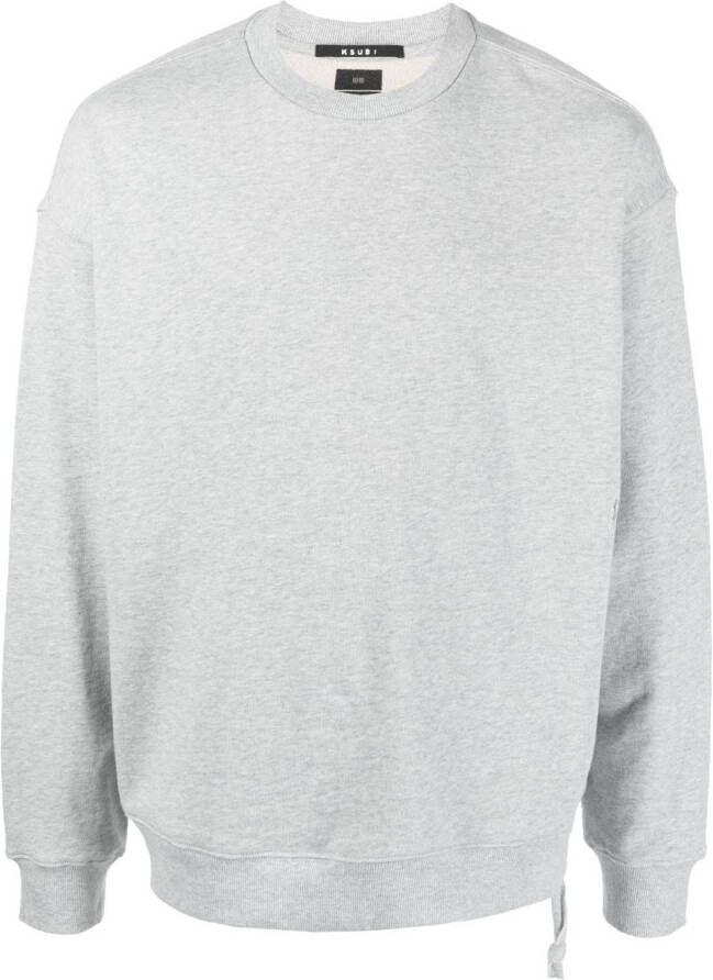 Ksubi Sweater met ronde hals Grijs