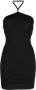 Ksubi Mini-jurk met halternek Zwart - Thumbnail 1