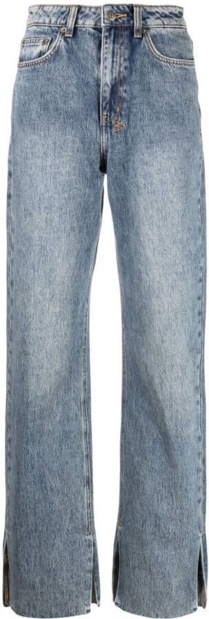 Ksubi Straight jeans Blauw