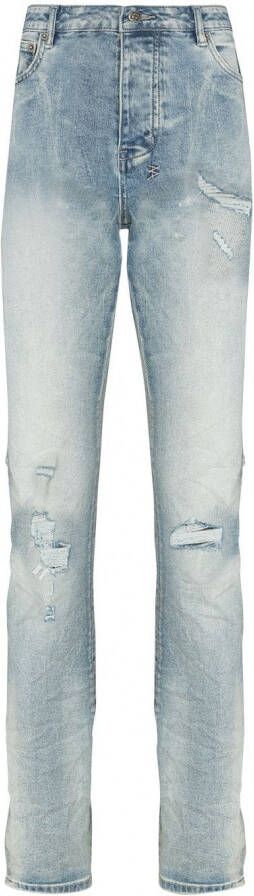 Ksubi Slim-fit jeans Blauw