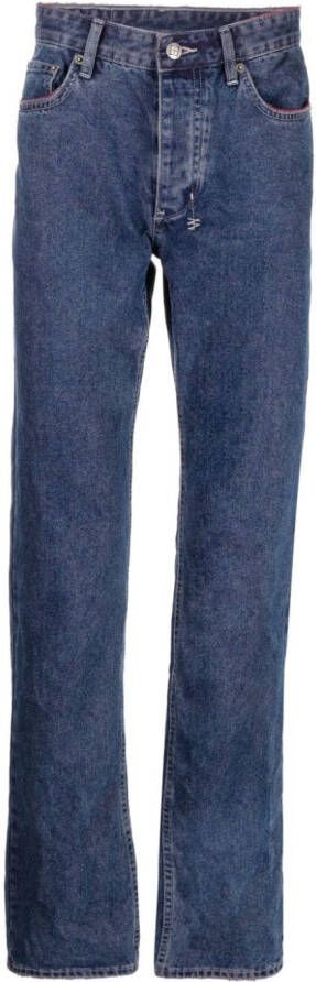 Ksubi Straight jeans Blauw