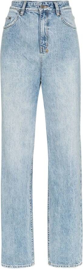 Ksubi Straight jeans Blauw