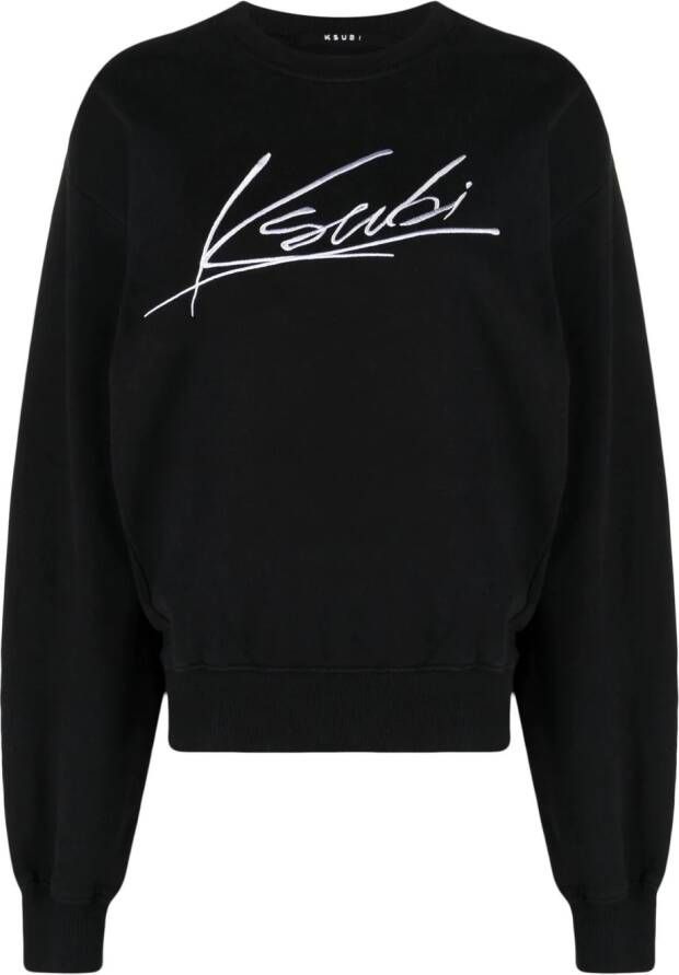 Ksubi Sweater met logoprint Zwart