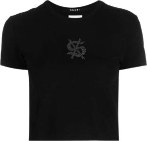 Ksubi T-shirt met print Zwart