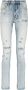 Ksubi Van Winkle Fire Patch Punk Blu skinny jeans Beige - Thumbnail 1
