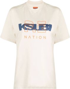 Ksubi x P.E Nation T-shirt Beige