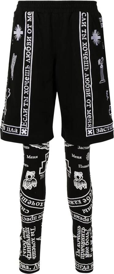 KTZ Korte legging Zwart