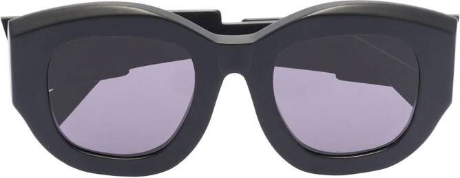 Kuboraum B5 zonnebril met ovaal montuur Zwart