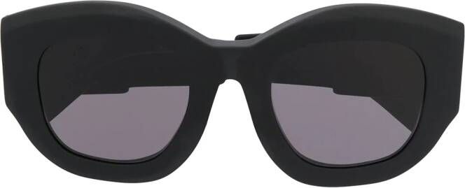 Kuboraum B5 zonnebril met oversized montuur Zwart
