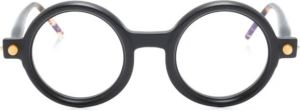 Kuboraum P1 bril met rond montuur Zwart