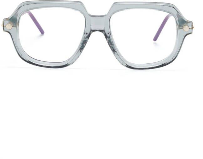 Kuboraum P13 bril met vierkant montuur Grijs