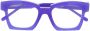 Kuboraum Bril met vierkant montuur Blauw - Thumbnail 1