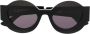 Kuboraum X22 zonnebril met getinte glazen Zwart - Thumbnail 1