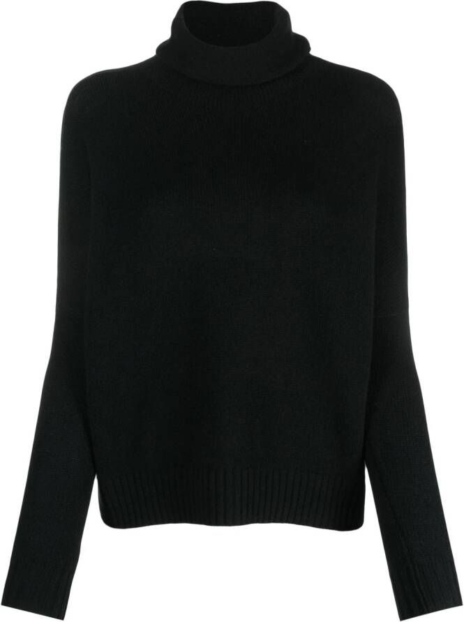 Kujten Kasjmier trui Zwart