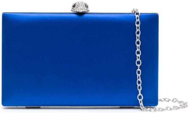 Kurt Geiger London Clutch met kristal Blauw