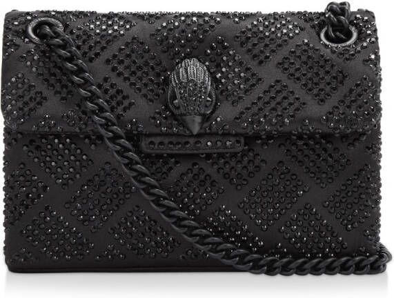 Kurt Geiger London Kensington tas verfraaid met kristallen Zwart