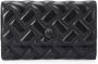 Kurt Geiger London Kensington Chain gewatteerde clutch Zwart - Thumbnail 1