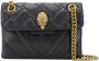 Kurt Geiger London Kensington gewatteerde schoudertas Zwart - Thumbnail 1