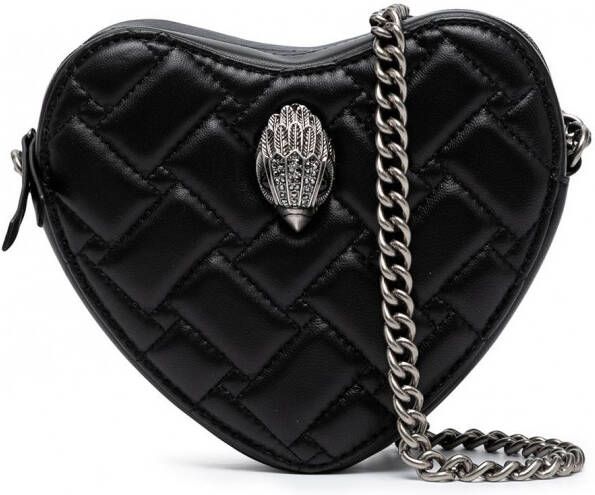 Kurt Geiger London Kensington hartvormige crossbodytas Zwart