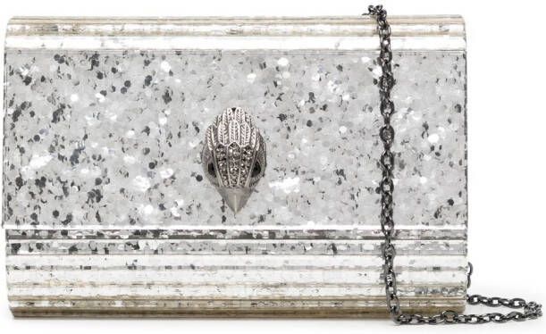 Kurt Geiger London Party Eagle clutch Zilver