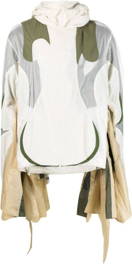 KUSIKOHC Gelaagd jack Beige