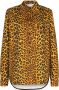 Kwaidan Editions Blouse met luipaardprint Geel - Thumbnail 1