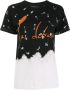 La Detresse T-shirt met logoprint Zwart - Thumbnail 1