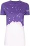 La Detresse T-shirt met tie-dye print Paars - Thumbnail 1
