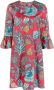 La DoubleJ 24 7 mini-jurk met bloemenprint Rood - Thumbnail 1