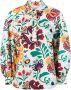 La DoubleJ Blouse met bloemenprint Beige - Thumbnail 1