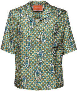 La DoubleJ Boxy blouse Blauw
