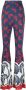 La DoubleJ Broek met grafische print Blauw - Thumbnail 1