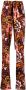 La DoubleJ Flared broek Rood - Thumbnail 1