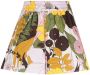 La DoubleJ Shorts met bloemenprint Beige - Thumbnail 1