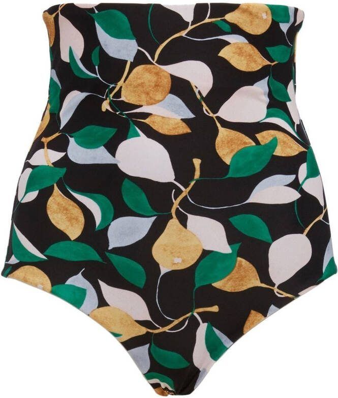 La DoubleJ High waist bikinislip Zwart