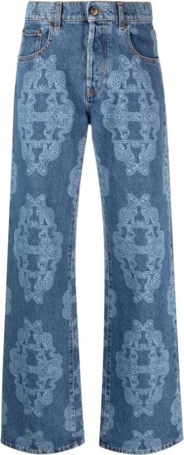 La DoubleJ Jeans Blauw