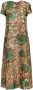 La DoubleJ Jurk met bloemenprint Beige - Thumbnail 1