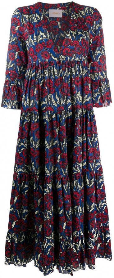 La DoubleJ Maxi-jurk Blauw