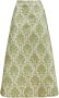 La DoubleJ Midi-rok met print Groen - Thumbnail 1