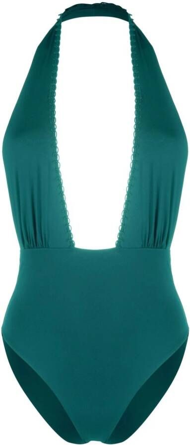 La Perla Badpak met halternek Groen