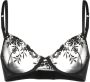 La Perla Bh met geborduurde bloemen Zwart - Thumbnail 1