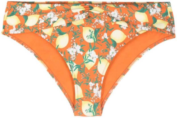 La Perla Bikinislip met print Oranje