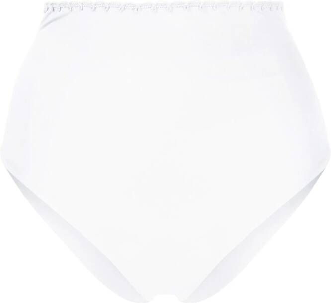La Perla High waist bikinislip Wit