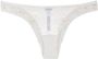 La Perla String met geborduurd kant Wit - Thumbnail 1