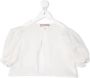 La Stupenderia Blouse met pofmouwen Beige - Thumbnail 1