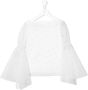 La Stupenderia Blouse met stippen Wit - Thumbnail 1