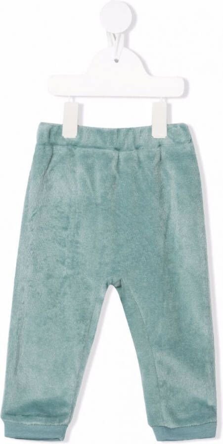 La Stupenderia Broek met elastische taille Blauw