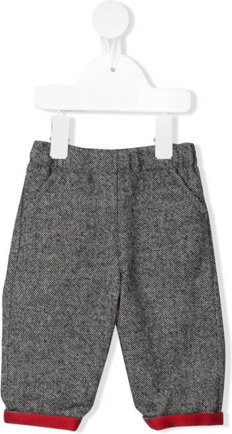 La Stupenderia Broek met elastische taille Grijs