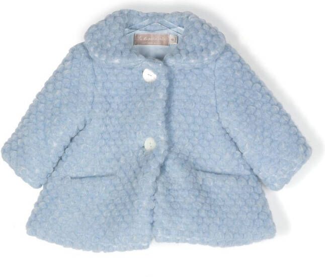 La Stupenderia Gebreide jas Blauw